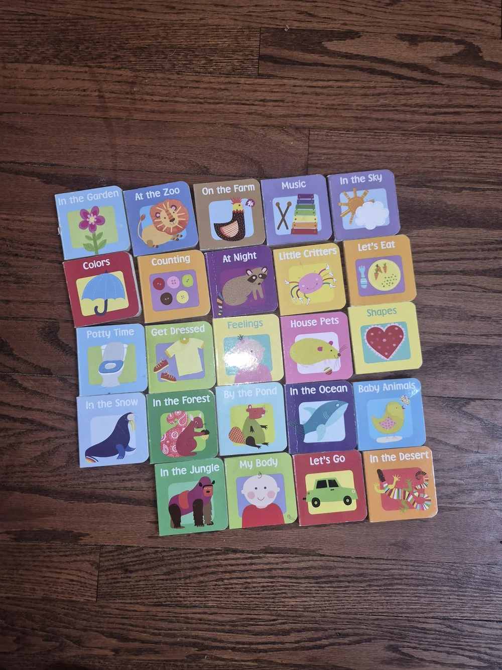 25 mini board books packed with fun learning topics for toddlers and preschooler